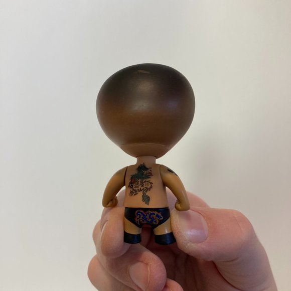 WWE Jakks 2008 Vinyl Aggression Figure Lot of 2 Toys 3" Carlito Batista - Picture 11 of 12